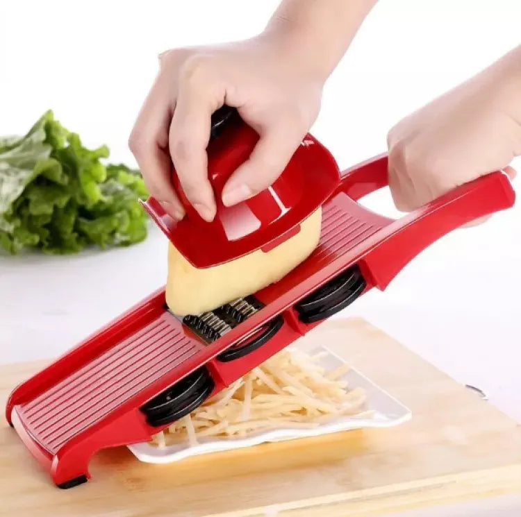 10 in 1 Mandolin Slicer Vegetable Cutter with Stainless Steel Blade Manual  Grater Cutter Nicer Kitchen Tool -