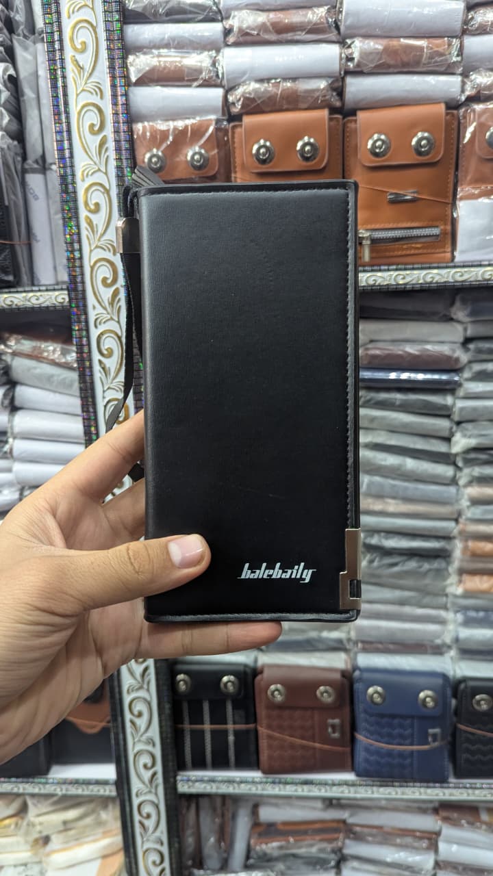Premium Men'S Leather Wallet – Sleek Leather Finish Stylish Men’s