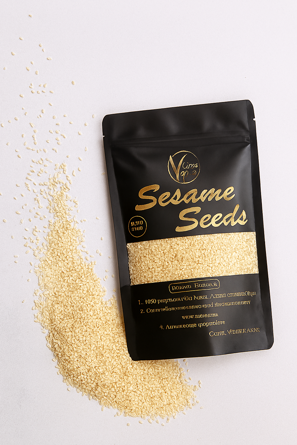 Pure Sesame Seeds – Nutrient-Rich Superfood for Cooking, Baking & Wellness (250g)