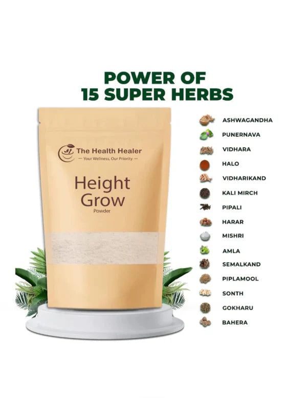Health Healer Height Grow Supplement – 100% Natural Height Increase